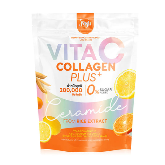 Buy Joji, Vita C Collagen Plus + Ceramide From Rice Extract 10 Sachets online in Qatar
