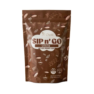 Buy K-Drinks, SIP n' GO Cocoa 10 Sachets Online in Qatar