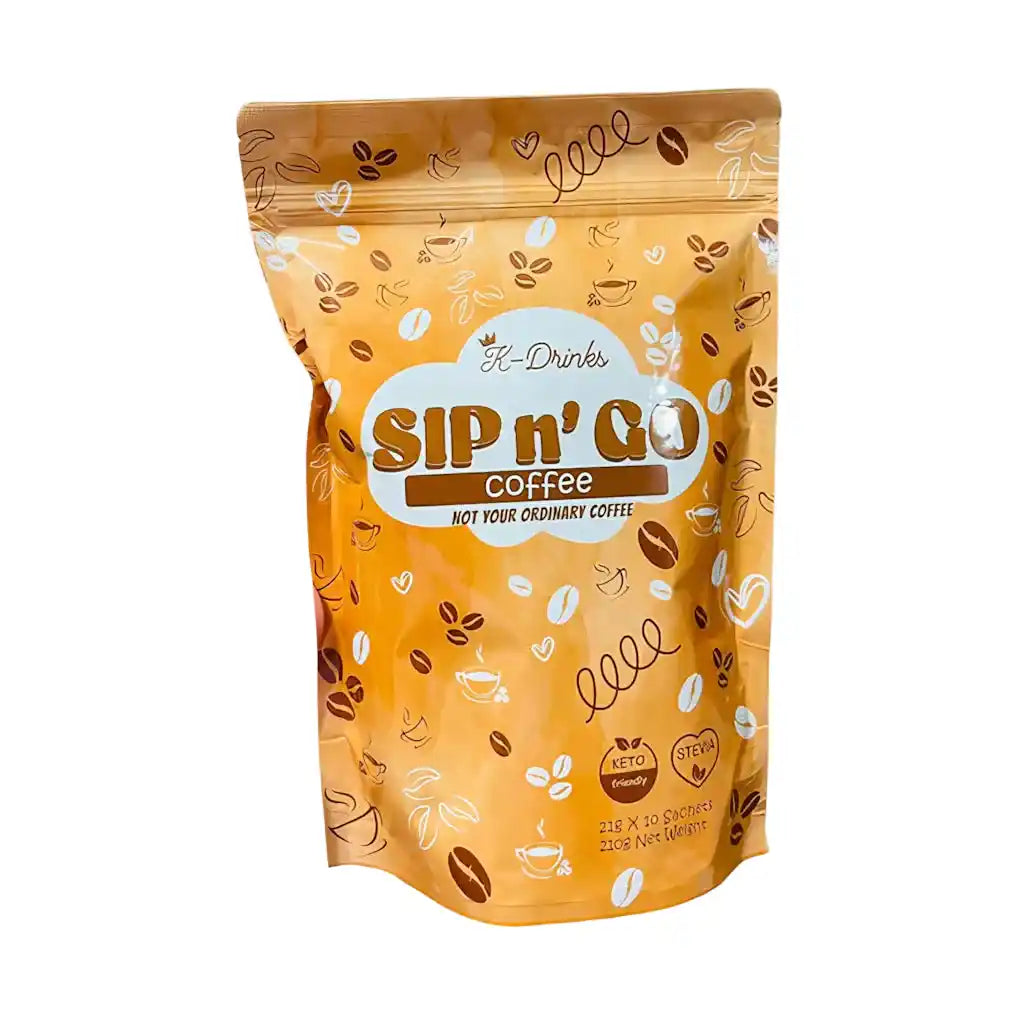 Buy K-Drinks SIP n' GO Coffee 10 Sachets Online in Qatar