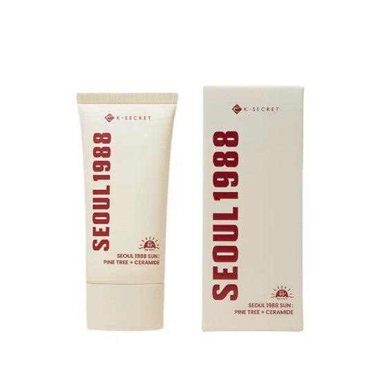 Buy K-SECRET, SEOUL 1988 Sun : Pine Tree + Ceramide SPF50 50ml Online in Qatar