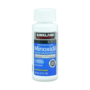KIRKLAND, Minoxidil Extra Strength Hair Regrowth Treatment for Hair Loss 60ml
