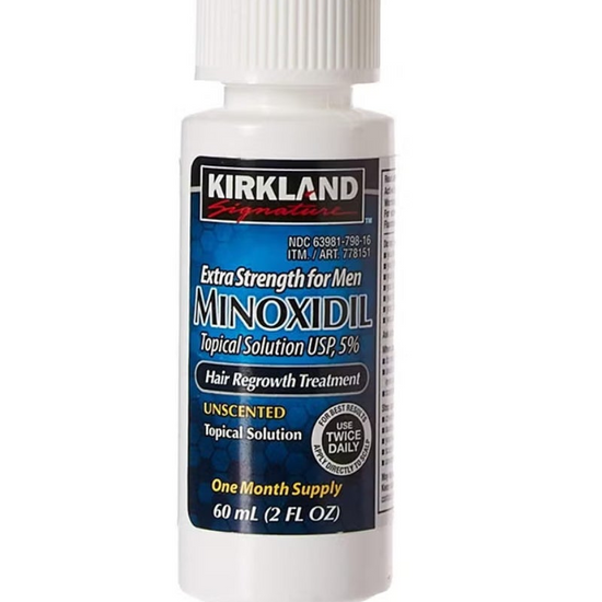 KIRKLAND, Minoxidil Extra Strength Hair Regrowth Treatment for Hair Loss 60ml