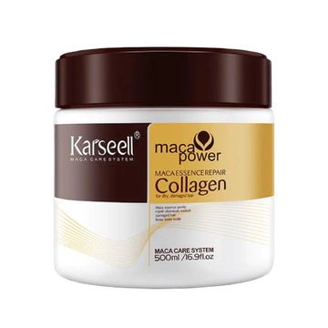 Karseell, Maca Essence Repair Collagen for Dry Damaged Hair 500ml, all about skin doha, skincare, qatar, beauty, cosmetics, trending, tiktok, snapchat, facebook, instagram, Perfume, reels, hightlights, followers