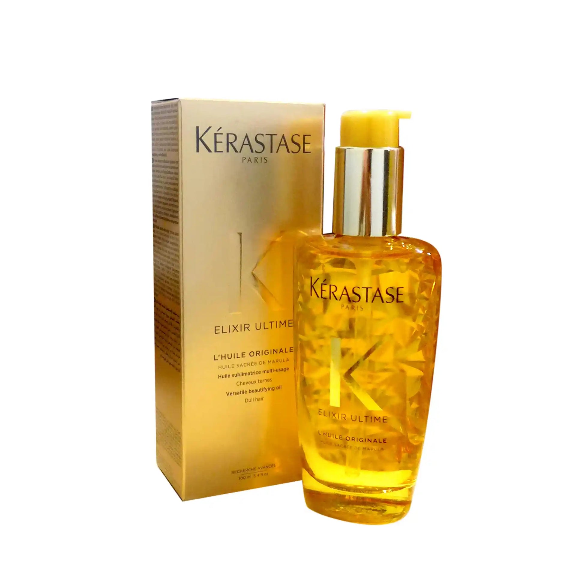 Buy Kerastase Elixir Ultime Versatile Beautifying & Nourishing Oil for Dull Hair 100ml Online in Qatar
