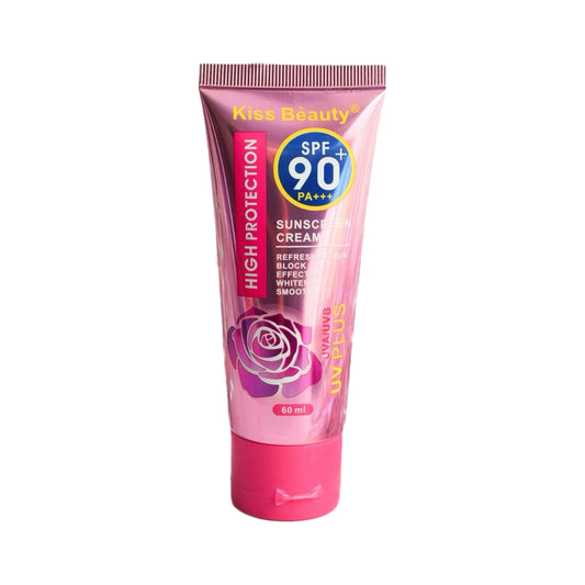 Buy Kiss Beauty, Super Vitamins Suncream SPF 90+ PA+++ 60ml Online in Qatar