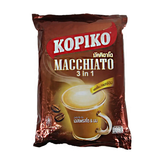 Buy Kopiko, 3 in 1 Macchiato Coffee 336g 24 Sachets online in Qatar