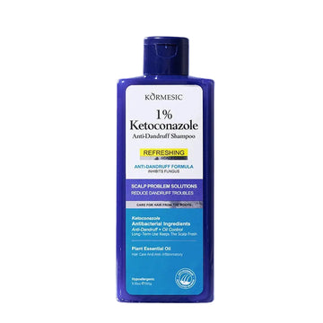Kormesic, 1% Ketoconazole Anti-Dandruff Shampoo 265g,