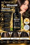 Kormesic, 5% Minoxodil with Biotin Shampoo 300ml (AASD)