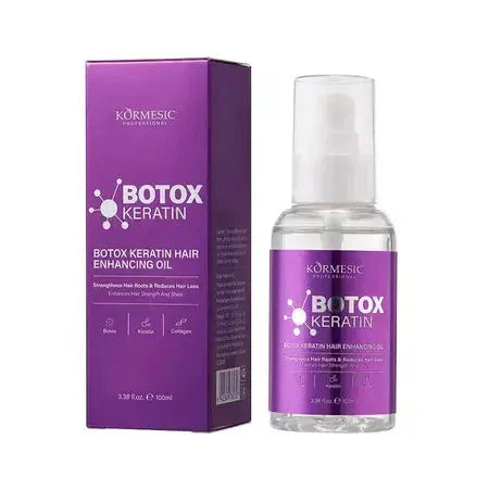 Buy Kormesic Botox Keratin Hair Enhancing Oil 100ml Online in Qatar