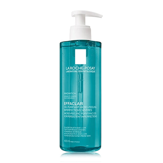 La Roche-Posay, Effaclar Micro-Peeling Purifying Gel for Persistent Imperfections 400ml