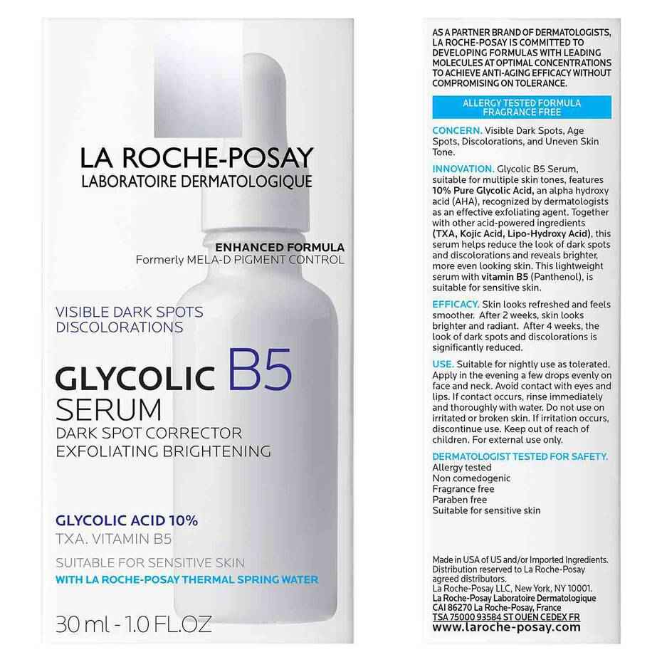 Buy La Roche-Posay, Glycolic B5 Serum 30ml Online in Qatar