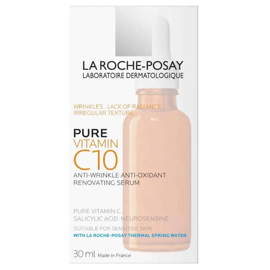 Buy La Roche-Posay, Pure Vitamin C10 Serum Anti-Wrinkle and Anti-Oxidant Renovating Serum 30ml Online in Qatar