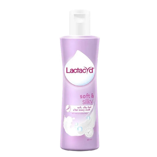 Buy Lactacyd, Soft And Silky with Extra Moisturizer Feminine Wash 250ml Online in Qatar