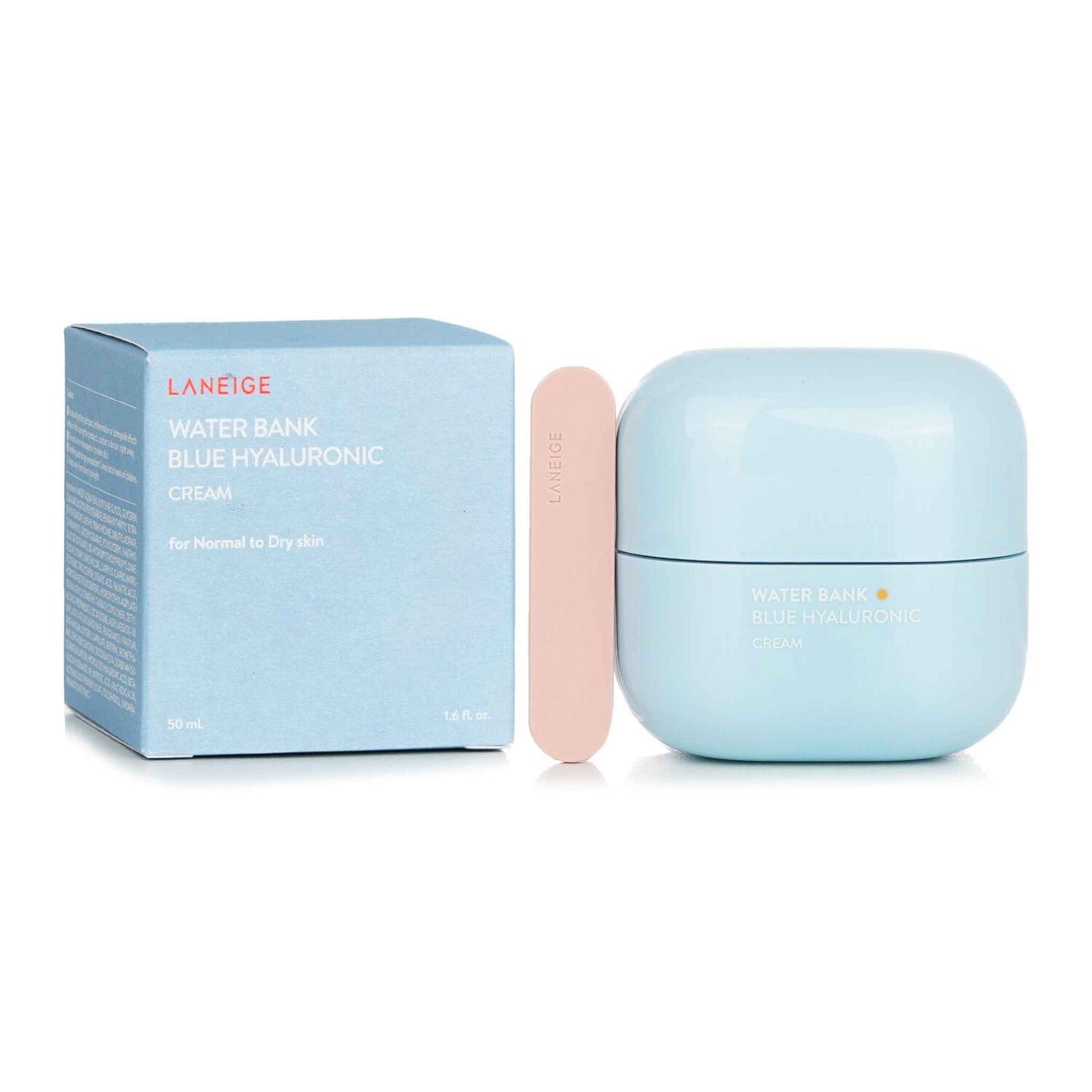 Buy Laneige, Water Bank Blue Hyaluronic Cream For Normal To Dry Skin Online in Qatar