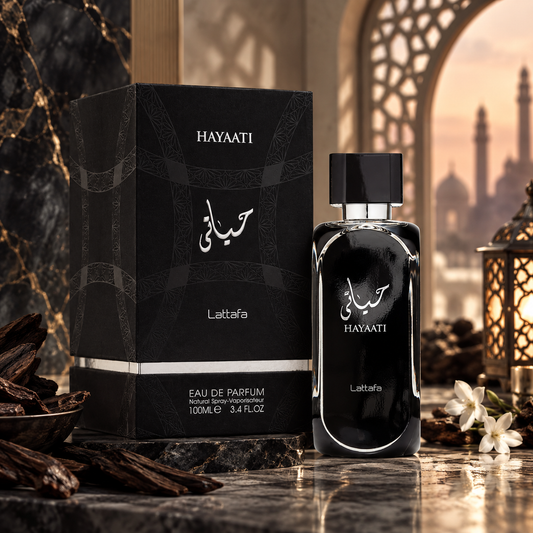 Lattafa, Hayaati Black EDP 100ml, perfume, allaboutskindoha
