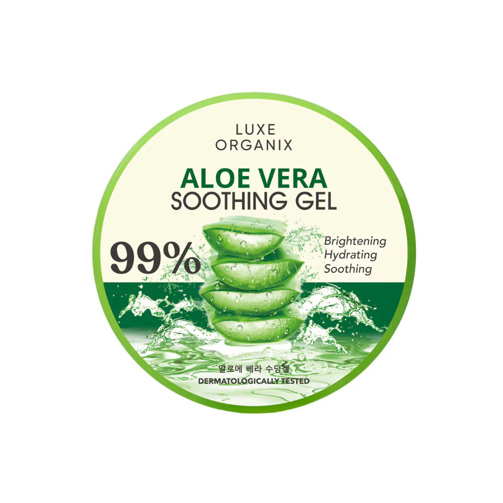 Luxe Organix Aloe Vera Soothing Gel all about skin doha, skincare, qatar, beauty, cosmetics, trending, tiktok, snapchat, facebook, instagram, Perfume, reels, hightlights, followers, fyp