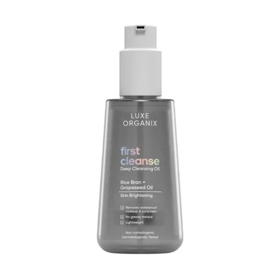 Buy Luxe Organix First Cleanse Deep Cleansing Oil Skin Brightening 120ml online at the best price in Qatar