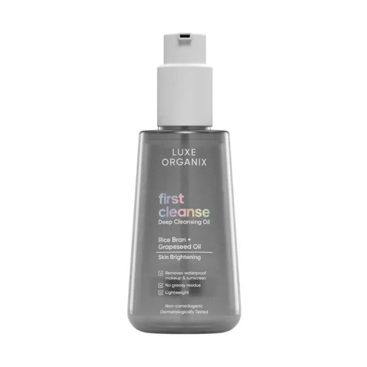 Buy Luxe Organix First Cleanse Deep Cleansing Oil Skin Brightening 120ml online at the best price in Qatar