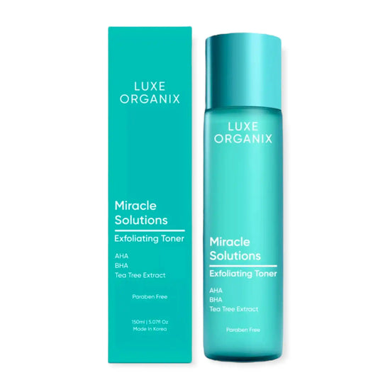 Buy Luxe Organix Miracle Toner AHA/BHA Pore Clarifying Treatment 150ml Online in Qatar