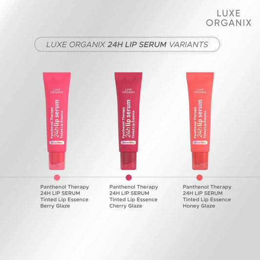 Luxe Organix Panthenol, Therapy 24h Lip Serum Tinted lip Essence 10g Price in Qatar