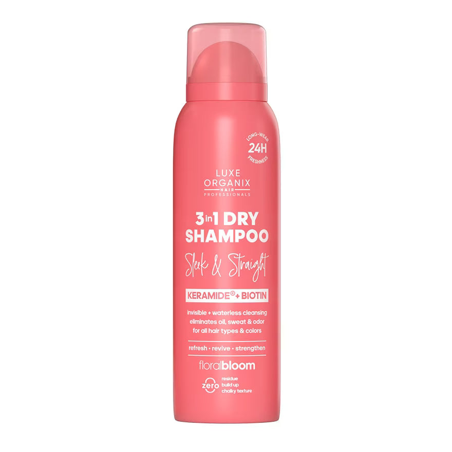 Buy Luxe Organix, 3in1 Dry Shampoo Sleek & Straight 110ml Online in Qatar