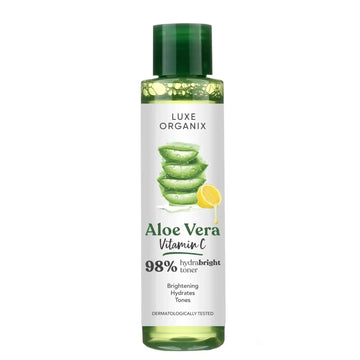 Buy Luxe Organix, 98% Aloe Vera Vitamin C Hydrabright Toner 150ml Online in Qatar