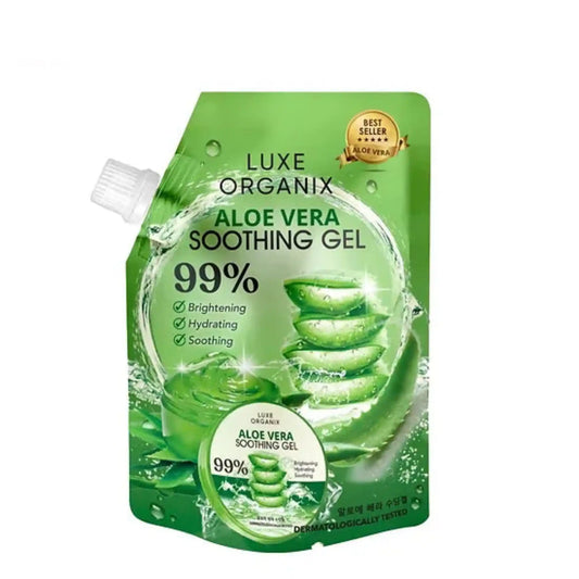 Buy Luxe Organix, Aloe Vera Soothing Gel 100ml Sachet Online in Qatar