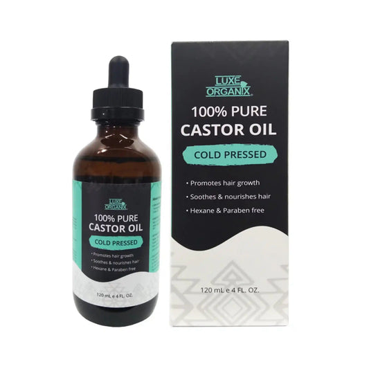 Buy Luxe Organix, Castor Oil Drops 120ml Online in Qatar