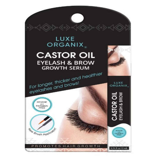 Luxe Organix, Castor Oil Dual Tip Eyelash & Brow Growth Serum 12ml Price in Qatar