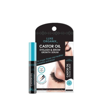 Buy Luxe Organix, Castor Oil Mascara Eyelash and Brow Growth Serum 10ml Online in Qatar