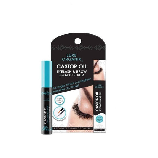 Buy Luxe Organix, Castor Oil Mascara Eyelash and Brow Growth Serum 10ml Online in Qatar