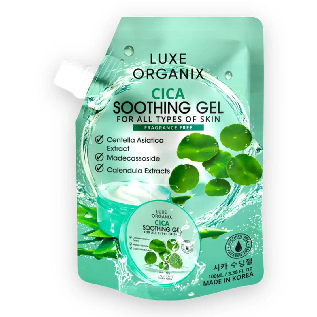 Buy Luxe Organix Cica Soothing Gel 100ml Online in Qatar