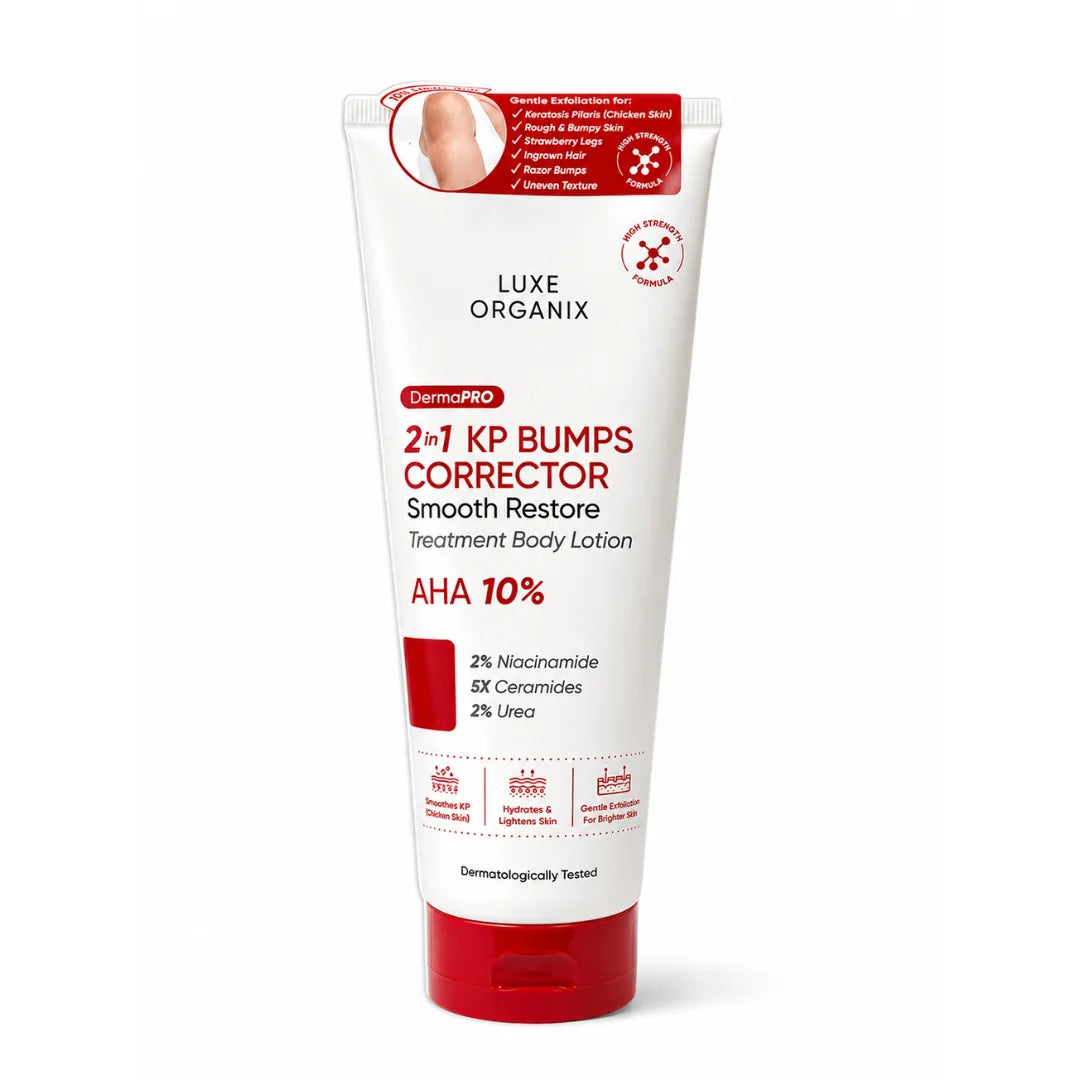 Luxe Organix, Dermo Pro 2 in 1 KP Bumps Corrector Smooth Restore AHA % 200 ml
