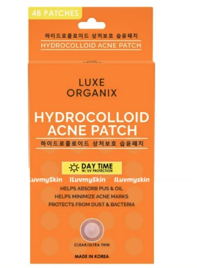 Luxe Organix, Hydrocolloid Acne Spot Patch Day 48 pcs - allaboutskindohaqatar