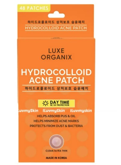 Luxe Organix, Hydrocolloid Acne Spot Patch Day 48 pcs