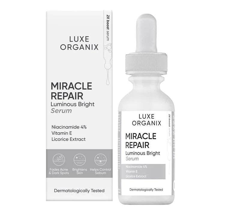 Buy Luxe Organix, Miracle Repair Luminous Bright Serum 30ml Online in Qatar