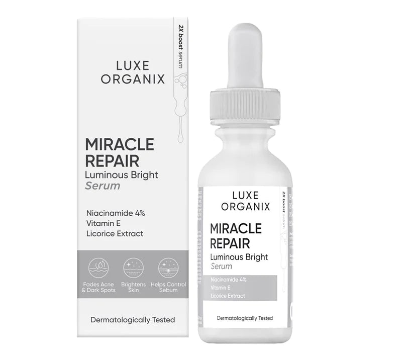 Luxe Organix, Miracle Repair Luminous Bright Serum 30ml