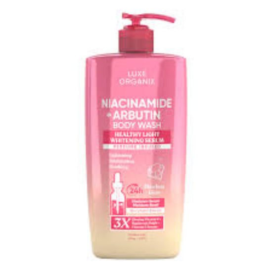 Buy Luxe Organix, Niacinamide + Arbutin Body Wash 1000g Online in Qatar