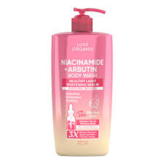 Buy Luxe Organix, Niacinamide + Arbutin Body Wash 1000g Online in Qatar