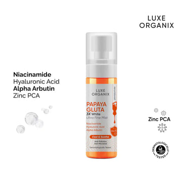 Buy Papaya Gluta 3X White Ultra Fine Mist 80ml online at the best price in Qatar