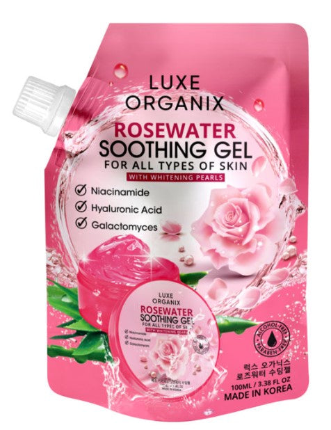 Luxe Organix, Rosewater Soothing Gel 100ml