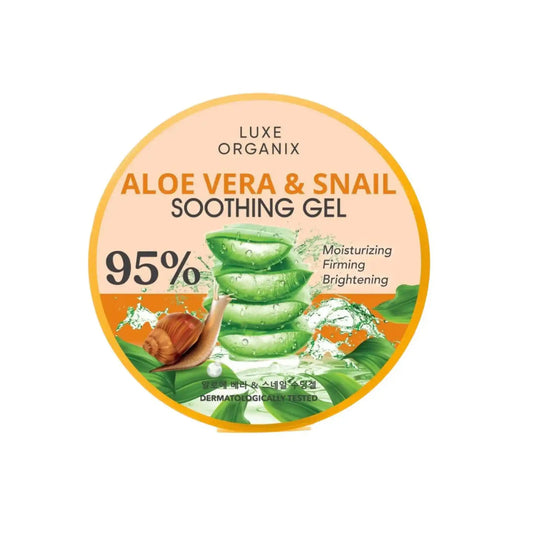 Buy Luxe Organix, Snail & Aloe Soothing Gel 300ml Online in Qatar