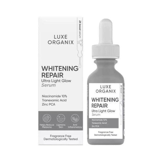 Buy Luxe Organix, Whitening Repair Ultra Light Glow Serum 30ml Online in Qatar