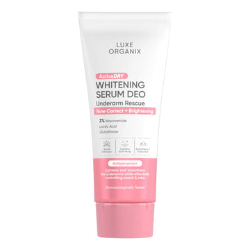 Buy Luxe Organix, Whitening Serum Deo Underarm Rescue 50g online in Qatar