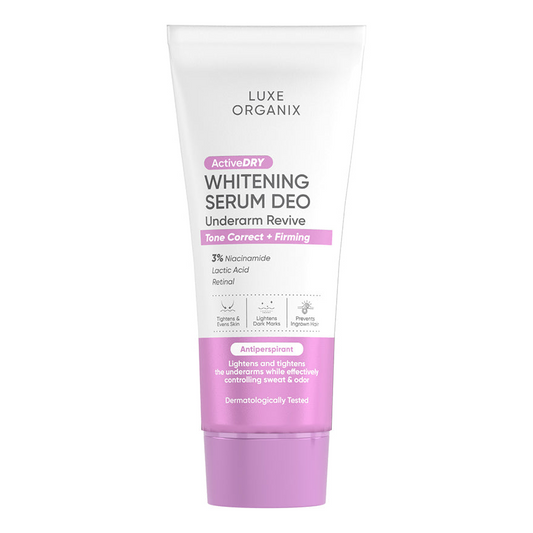 Luxe Organix, Whitening Serum Deo Underarm Revive 50g, all about skin doha, skincare, qatar, beauty, cosmetics, trending, tiktok, snapchat, facebook, instagram, Perfume, reels, hightlights, followers, fyp