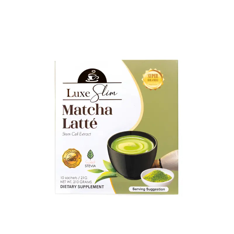 Buy Luxe Slim, Matcha Latte 10 Sachets Online in Qatar