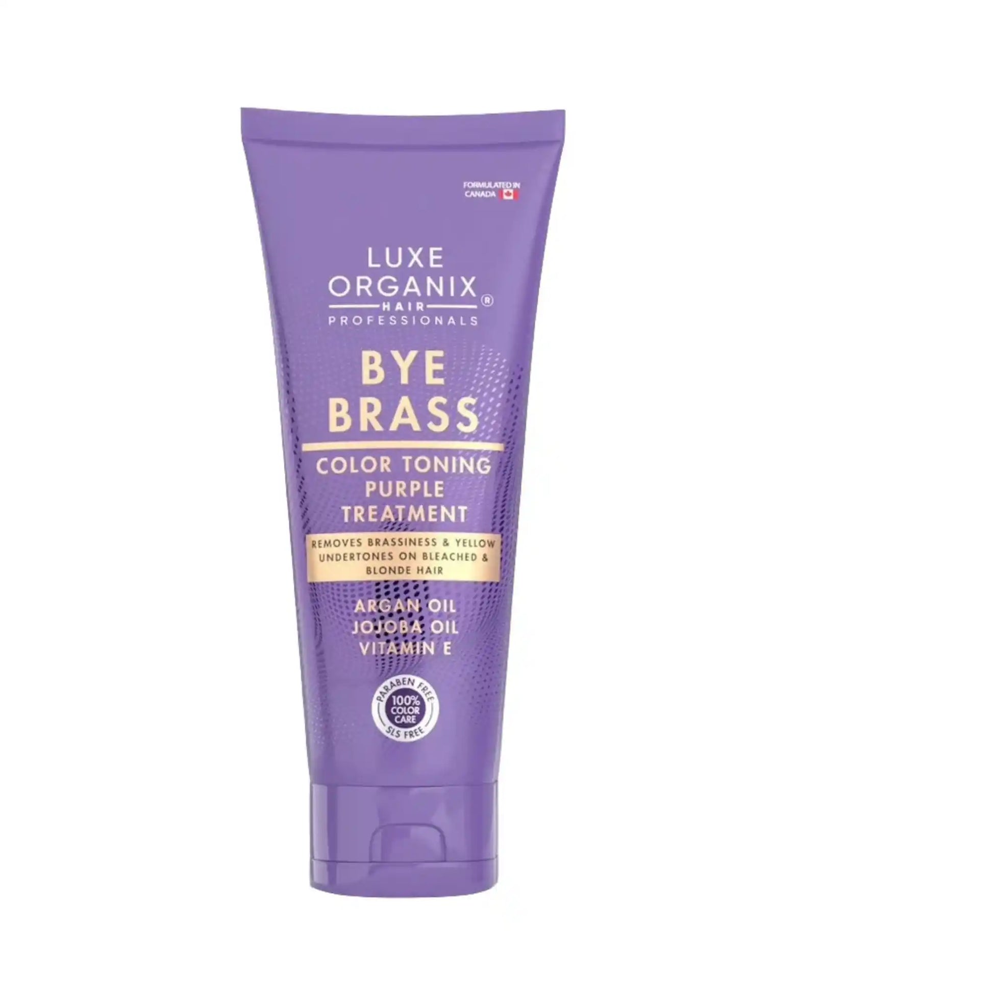 Buy Luxe Organix, Bye Brass Purple Conditioner 210ml Online in Qatar