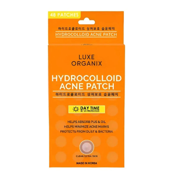 Buy Luxe Organix, Hydrocolloid Acne Spot Patch Day 48 pcs Online in Qatar