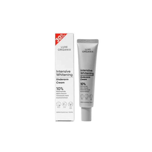 Luxe Organix, Intensive Whitening Underarm Cream 10% Niacinamide 30g price in Qatar