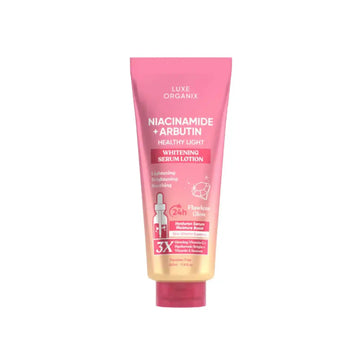 Buy Luxe Organix, Niacinamide + Arbutin Healthy Light Whitening Serum Lotion 350ml Online in Qatar
